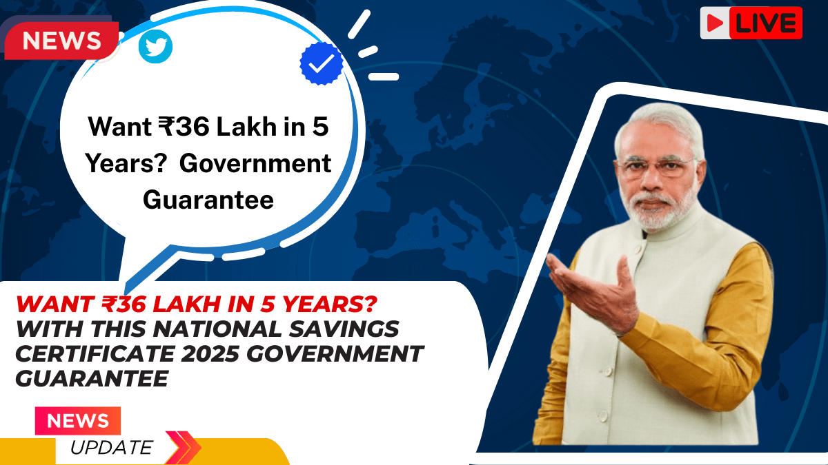 National Savings Certificate 2025 Government Guarantee