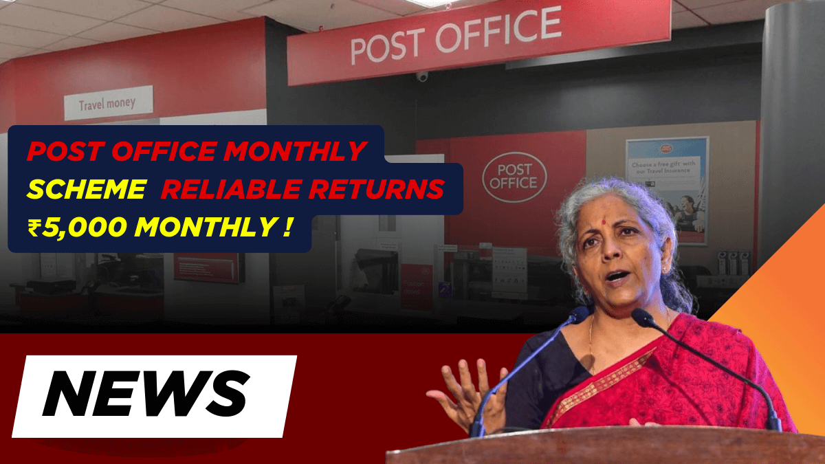 POMIS Post Office Monthly Income Scheme POMIS Post Office Monthly Income Scheme